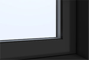 Fenêtre Hybride avec volet Contemporain